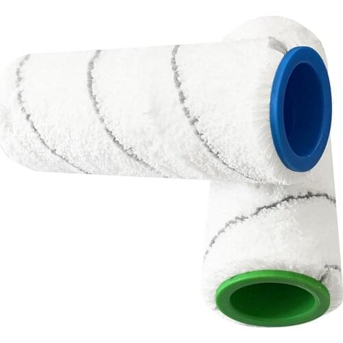 1 pair Replacement Roller Brush for KARCHER FC3D FC5 Floor Cleaners Cleaning Main Brush for KARCHER FC3D FC5 Sweeper Cleaner