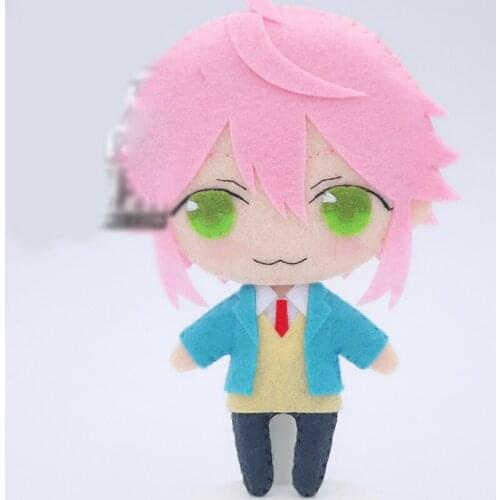 1pcs Anime Ensemble Stars Tori Himemiya Handmade Toy Keychain Bag Cosplay Doll DIY Material for Boy Girl Christmas Gift