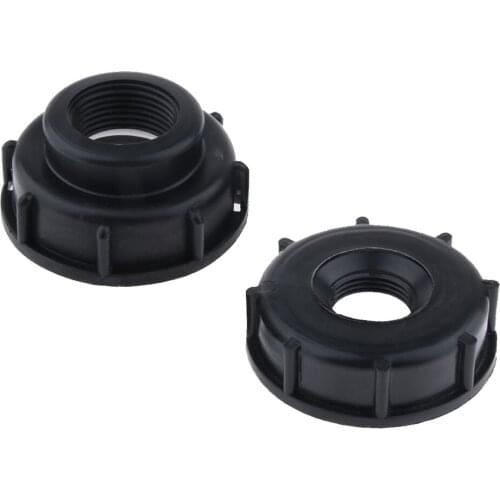 1000L 2" IBC Tote Tank Valve Adapter for 3/4 inch/ 1 inch Hose Pipe Plastic IBC Hose Pipe Connector Accessories