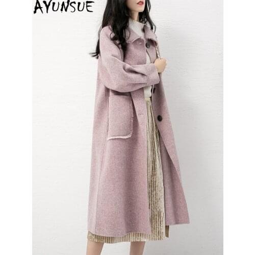 Женские пальто оверсайз AYUNSUE China At AliExpress