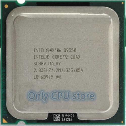 Free shipping Processor CORE 2 QUAD Q9550 Processor (2.83GHz /12MB L2 Cache/FSB 1333)Desktop LGA 775 CPU