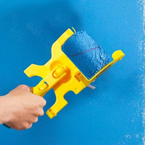 Clean-Cut Paint Edger Roller Brush Wall Ceiling Door Painting Roller Brush Painting Edging Tools for Wall Ceiling Door