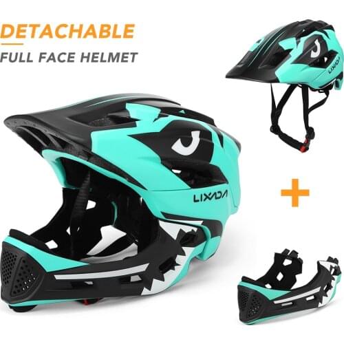 Children Kids Mountain Bike Adjustable Visor Full Covered Trail Cycling Removable Fashion Removablecycling Helmet Trail Riding
