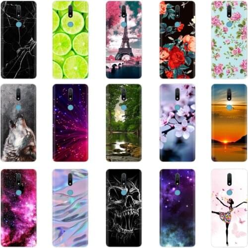 For Nokia 2.4 Case Cover Shockproof TPU Phone Cases For Nokia 2.4 nokia2.4 Soft Silicon Back Cover 360 Full Protection Case 6.5"