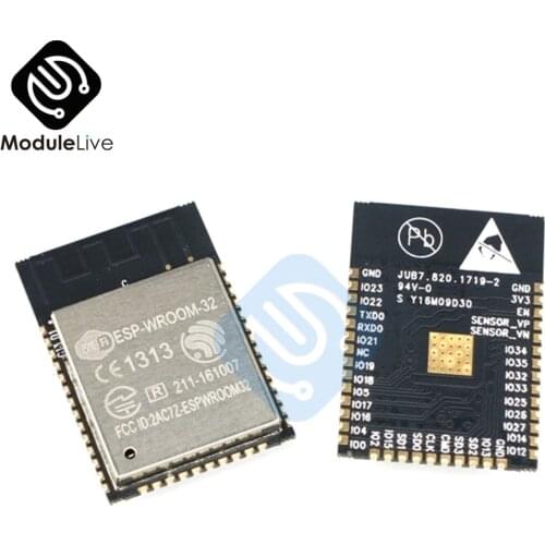 ESP32 ESP-32S WIFI Bluetooth Module 240MHz Dual Core CPU MCU Wireless Network Board ESP-WROOM-32 Base On ESP32S 2.2V-3.6V