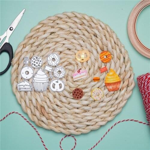 InLoveArts Cute Delicious Cake Cup Metal Cutting Dies For DIY Scrapbooking Embossing Paper Card Photo Album Making Craft Stencil