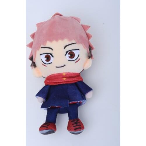 Anime Jujutsu Kaisen Cosplay Dolls Pendant Yuji Itadori Costume Cute Soft Plush Toys