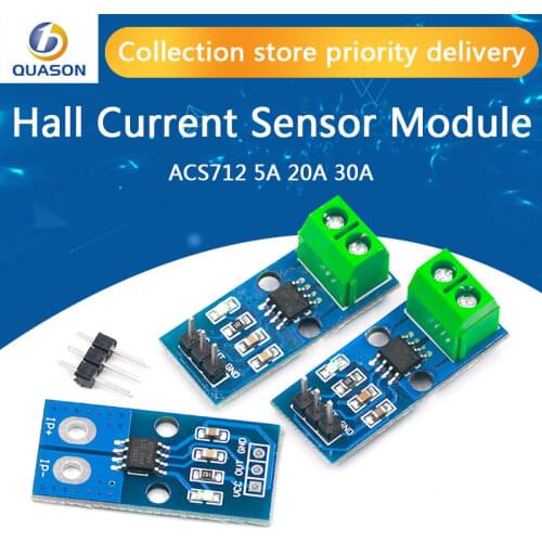 ACS712 5A 20A 30A Range Hall Current Sensor Module ACS712 Module For Arduino 5A 20A 30A