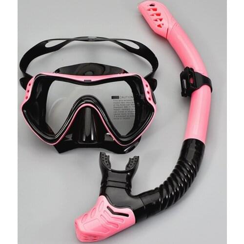 Diving goggles snorkeling snorkel suit men and women new big frame silicone mask snorkeling mask diving glasses