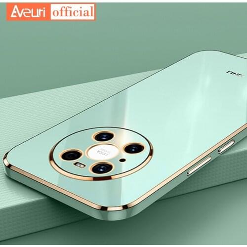 Luxury Plating Phone Case For Huawei Mate 20 30 40 Pro Y9S Nova 7i 7 SE 8 Pro Silicone Ring Cover Case For Honor 9X Pro X10 30i