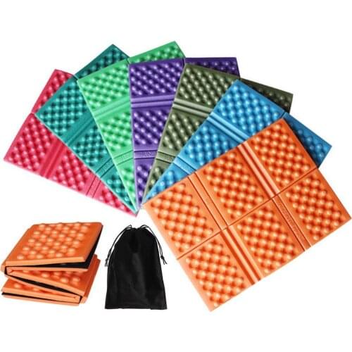 Outdoor Foldable Folding Outdoor Camping Mat Seat Foam XPE Cushion Waterproof Chair Beach Picnic Mat Hiking Camping Equipment
