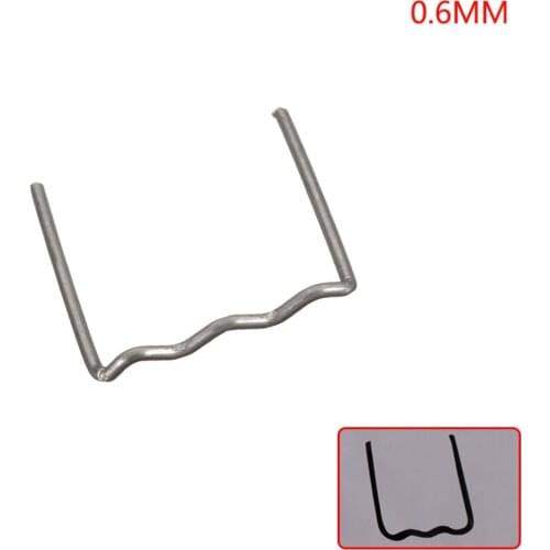 Welding Nail For Plastic Welder Pre-cut Corner Staple Flat Staples Stapler Soldering Machine Supplies For Car Bumper Plastic