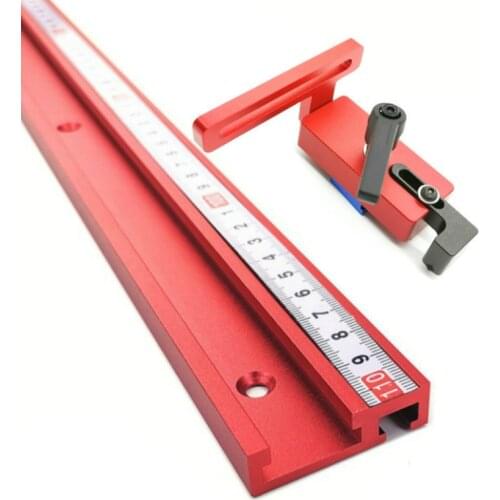 T-Track T-Slot Miter Track Jig T Screw Fixture Slot 45# for Table Saw Router Table Woodworking Tool