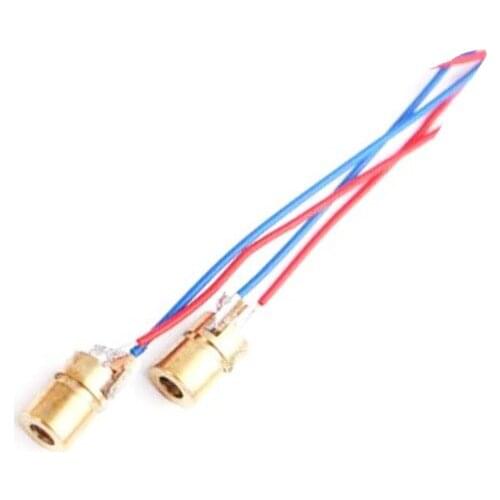 Pointer Mini 650nm 6mm 5V 5mW Mini Red Laser Dot Diode Module Laser Head