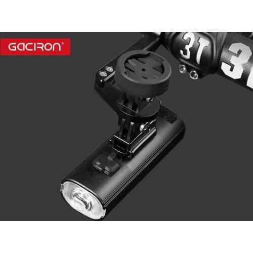 GACIRON V20C-400LM Bike Light Headlight MTB Bicycle Handlebar Front Lamp Rode Cycling USB Rechargeable Flashlight Safety Riding