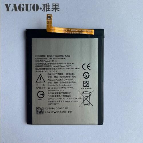 High Quality HE316 3000mAh Replacement Battery Original HE 316 For Nokia 6 TA-1000 TA-1003 TA-1021 TA-1025 TA-1033 Cellphone