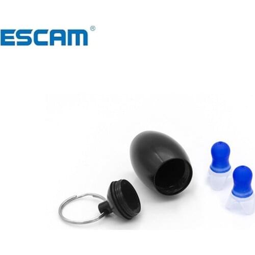 1 Pair Noise Cancelling Ear Plugs Waterproof Soft Silicone Earplugs Anti-Noise Ear Protectors For Sleeping Swimming Flight Black