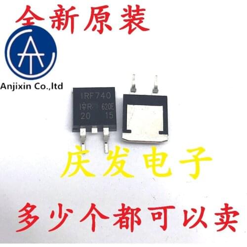 10pcs 100% orginal new 100% quality real stock New original IRF740 without mantissa IRF740TRPBF the TO - 263