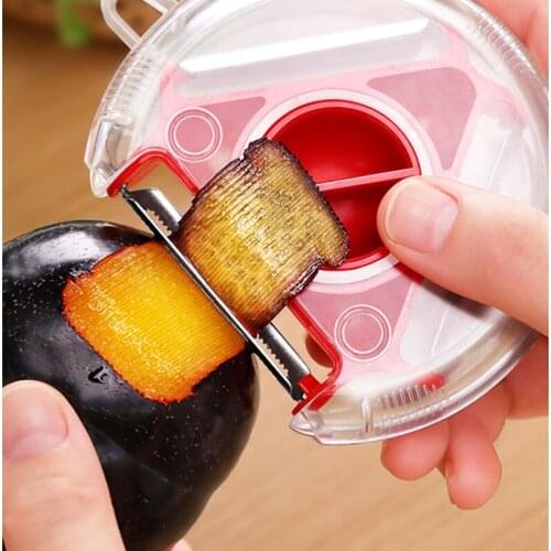 3in1 Peeler Julienne Knife Magic Trio Kitchen Tool Fruit And Vegetable Peeler Vegetable Chopper Supplies Stainless Steel Blade G