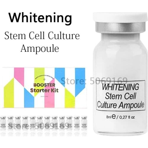 8ml Whitening Stem Cell Culture Ampoule Serum BB Cream Glow Starter Kit Pure Natural Extract Serum Niacinamide for Anti Wrinkles