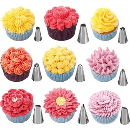 83PCS Cake Decorating Tools Kit Icing Tips Pastry Bags Couplers Cream Nozzle Baking Tools Set for Cupcakes Cookies Fast delivery