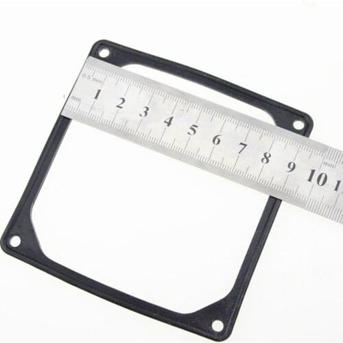 2 Pcs Gdstime 9cm Anti Vibration Gasket 90x90mm Black Protective Case Silicone Shock Absorption Pad 90mm 92mm