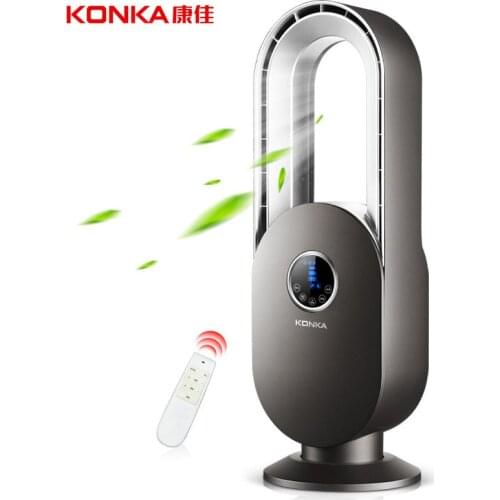 Leafless Ultra-quiet Home Tower Fan Floor Fans Air Cycle Remote Controlled Safe Bladeless Fan Air Conditioner Portable Fan