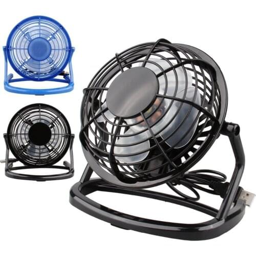 Hot sale Portable DC 5V Small Desk USB Cooler Cooling Fan USB Mini Fans Operation Super Mute Silent for PC / Laptop / Notebook