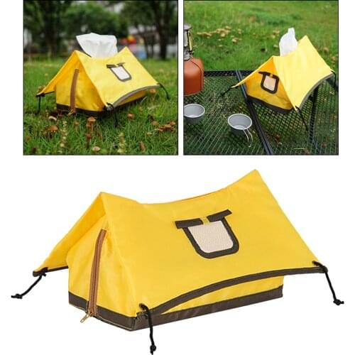 Tissue Box Indoor/Outdoor Napkin Holder Paper Storage Container Restaurant Office Bar