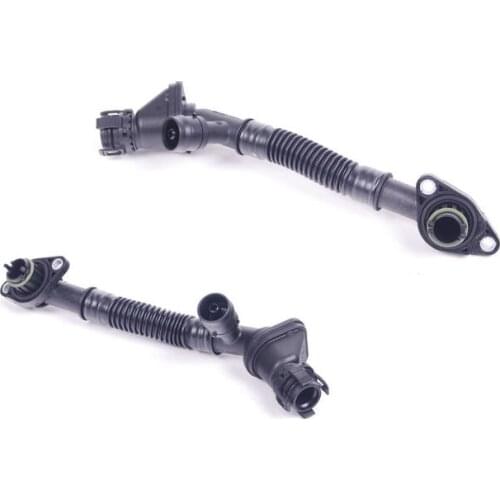 Left+Right side Crankcase Vent Hose for BMW F10 F01 X5 E70 E71 550i 650i 750i 750Li 11157646086