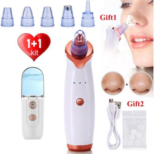 Facial Blackhead Remover Electric Pore Cleaner Blackhead Black Point Vacuum Cleaner Tool Black Spots Pore Beauty Cleaner Machine