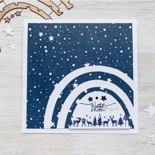 Mmao Crafts Metal Steel Cutting Dies New Star Rainbow Strip Stencil For DIY Scrapbooking Paper/photo Cards Embossing Dies