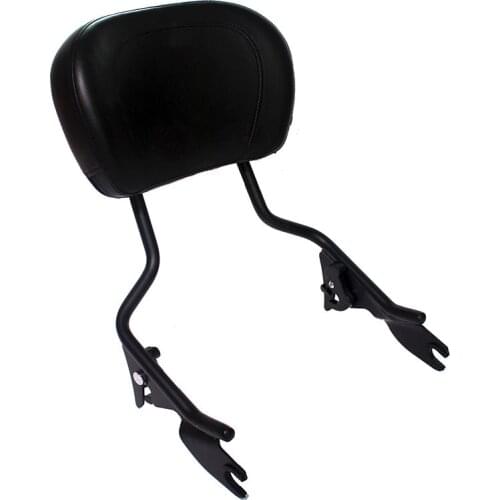 Motorcycle Detachable Sissy Bar Passenger Backrest W/Pad For Harley Touring Road King Street Glide FLHR FLHX FLHT FLTR 2009-2017