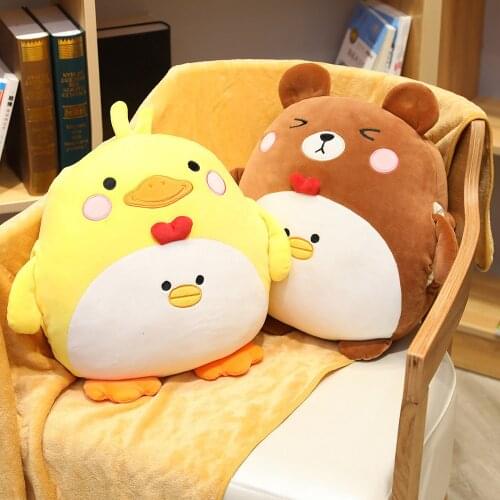 Soft Cute Stuffed Toys Cartoon Animals Pillow Kids Plush Toys Children Birthday Gifts Valentine Gifts Brinquedo Plushie BC50MR