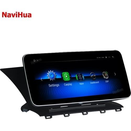 Navihua 10.25 inch Android 10.0 touch screen for Benz GLK 2013-2015 car GPS Radio navigation multimedia Wifi Bluetooth system