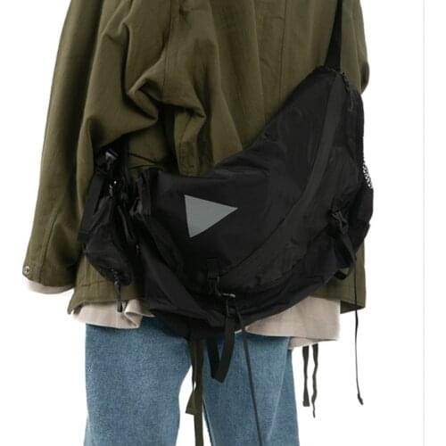 New Street Tactical Outdoor Shoulder Bag New Waterproof Messenger Bag Large Multi-functional Practical Sling Chest Bag for Male