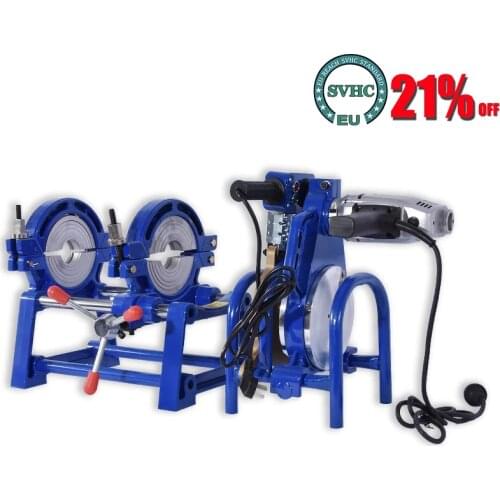 New 63-160 1700W 220V Pipe Fusion Welder Tool (63-160mm) PE PPR PB PVDF Butt Fusion Welding Machine Piping Hot Melt Engine