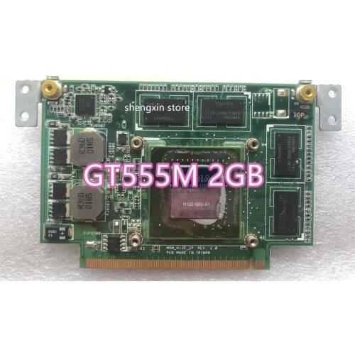 Original GeForce GT 555M GT555M N12E-GE2-A1 VGA Video Card For ASUS N75S N75SF N55SF N75SL N55SL display card