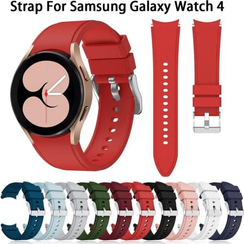 Silicone Band for Samsung galaxy watch4 classic 42MM/46mm Watchband Bracelet Strap for Galaxy Watch 3 41mm/Galaxy watch 42MM