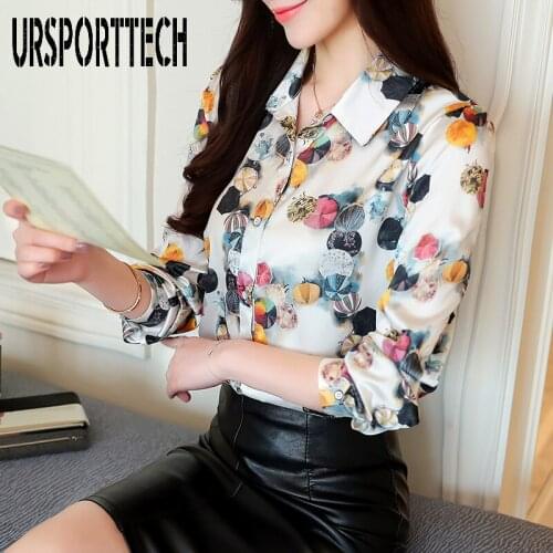 URSPORTTECH Womens Chiffon Blouses