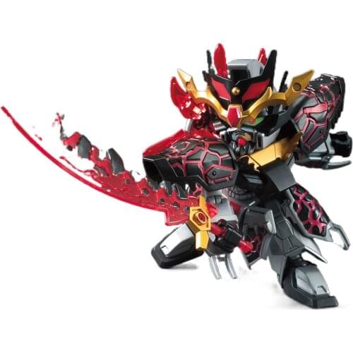 Assembled Anime Gundam Assembled Model SD BB Q Version Three Kingdoms Creative Legend Dong Zhuo Tiandi Divine Intervention
