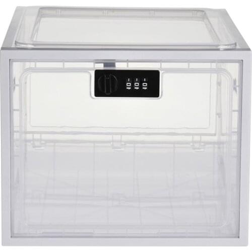 Lockable Storage Box Versatile Coded Lock Container For Food Multi Function Lock Box Bin For Cigarettes Toys Mobile Phones