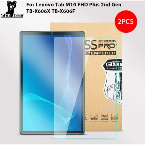 Screen Protector Tempered Glass for Lenovo Tab M10 Plus TB-X606X/F 10.3 Tablet Film for Lenovo M10 TB-X605X/F 10.1 inch Guard