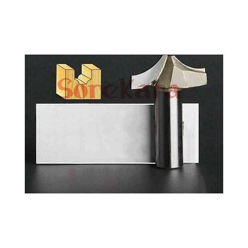 1/2"*3/4" Round Over Groove WoodWorking Tool Needle Nose Cutters Wood CNC Router Bits End Mill Woodworking Step arc knife Bits