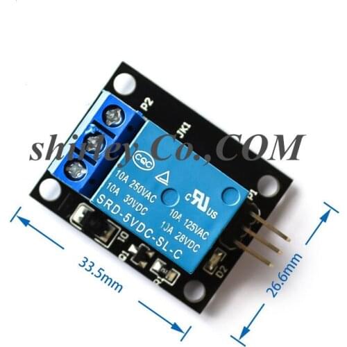 1pcs KY-019 5V One 1 Channel Relay Module Board Shield For PIC AVR DSP ARM Relay