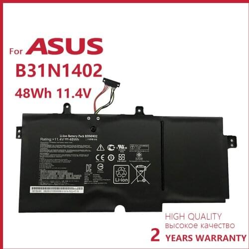 100% new Genuine B31N1402 Original quality Laptop Battery For ASUS N591LB Q551LN Q551 Notebook 11.4V 48WH wtih tracking number