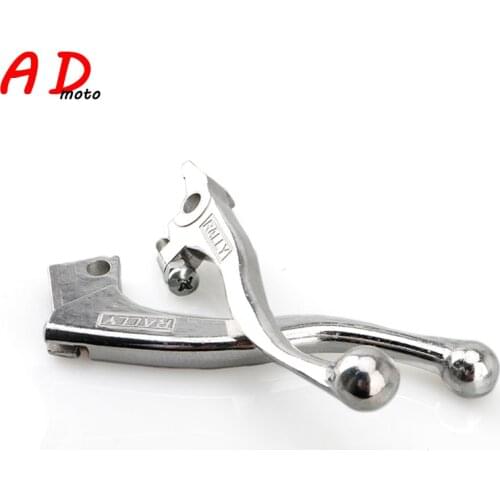 For Kawasaki KLX250 1998-2007 Accessories Clutch Brake Lever Motorcycle Handle Bar Chrome Moto KLX 250 2007 2006 dirtbike Part