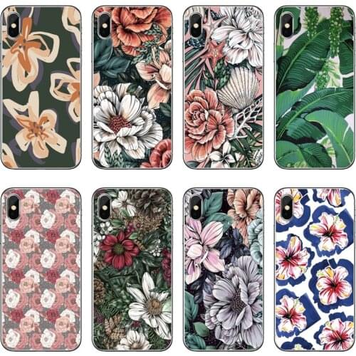 Daisy flowers Rose Banana Accessories Phone Case For Samsung Galaxy M30 J8 J7 J5 Pro J6 J4 Prime A6 A8 A9 Plus J3 2018 2017