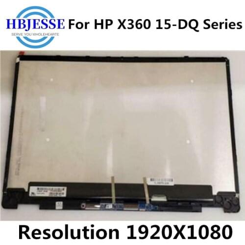 FHD 1080P LCD Touch screen Digitizer IPS Display Assembly for HP Envy x360 15-dq 15-DQ 15-DQ0061CL 5-DQ0095NR L51358-001