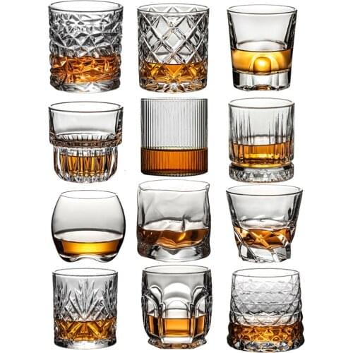 Whiskey Glasses,Scotch Glasses,Old Fashioned Whiskey Glasses/Perfect Gift for Scotch Lovers/Style Glassware for Bourbon/Rum